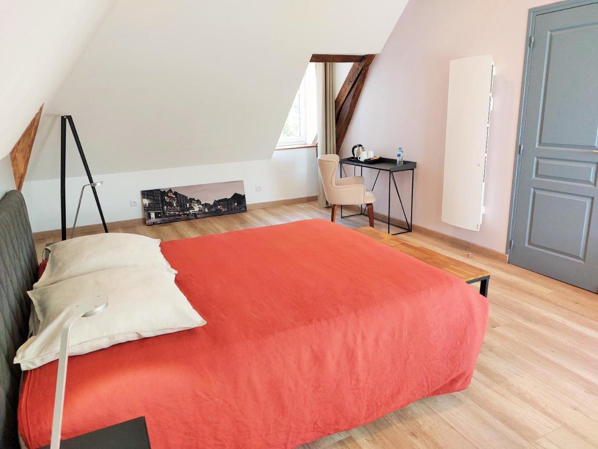 Les Jacquemarts Normands Maison D'Hotes - Guesthouse Belmesnil Rum bild